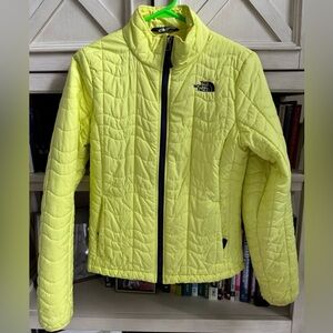 The North Face Women's Neon Yellow Ski Jacket